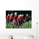 Running At Practice Wall Decal