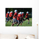 Running At Practice Wall Decal