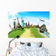 Travel the world monument concept Wall Decal