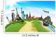 Travel the world monument concept Wall Decal