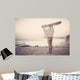 Surfer Girl Wall Decal