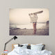 Surfer Girl Wall Decal