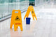 Warning sign slippery Wall Decal