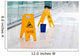 Warning sign slippery Wall Decal