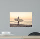 Surfer Girl Wall Decal