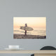 Surfer Girl Wall Decal