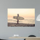 Surfer Girl Wall Decal