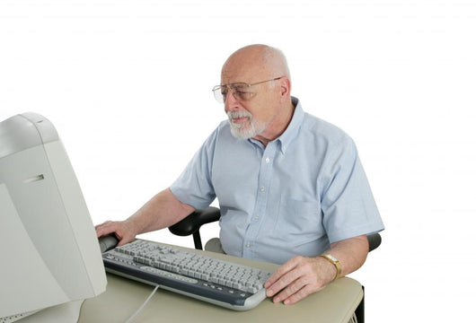 confused senior Wall Decal