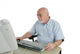 confused senior Wall Decal
