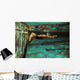 Swimmer at the swimming pool.Underwater photo. Wall Decal