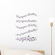 Music sheet Wall Decal