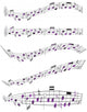 Music sheet Wall Decal