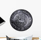 Round Shield with Dragon Wall Decal