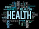 Health Word Cloud Concept