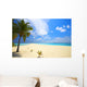 Infinity tropical beach Wall Decal
