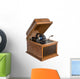 Cylinder Phonograph Wall Decal