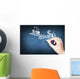 Income inequality between people concept Wall Decal