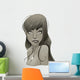 Portrait of a lady Wall Decal