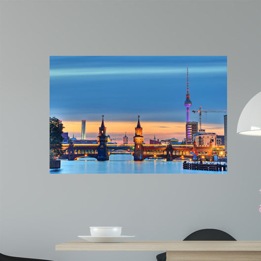 Oberbaumbr&uuml;cke Berlin Wall Decal