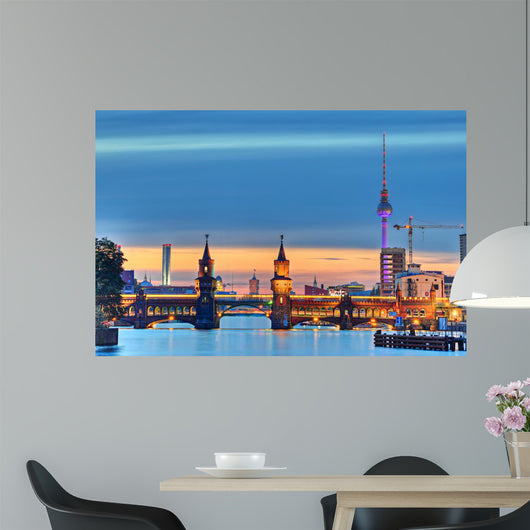 Oberbaumbr&uuml;cke Berlin Wall Decal