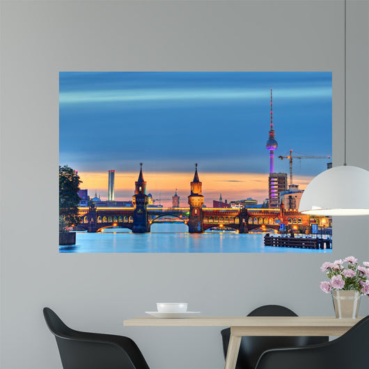 Oberbaumbr&uuml;cke Berlin Wall Decal