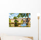 The old stone bridge of Stirling. Summertime outdoors. Wall Decal
