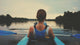 Rowing on kayak Wall Decal