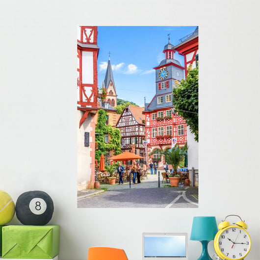 Heppenheim Marktplatz Wall Decal