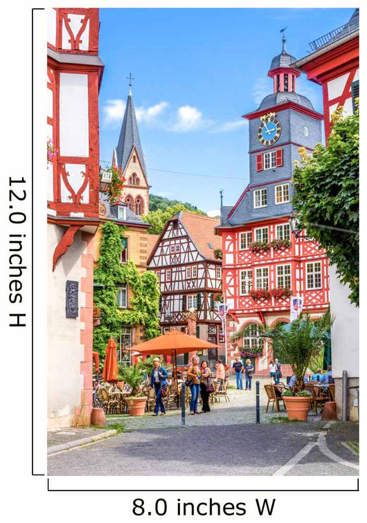 Heppenheim Marktplatz Wall Decal
