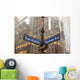 Corner of 42nd and Madison ave in midtown Manhattan Wall Decal