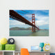 The famous Golden Gate Bridge in San Francisco California Wall Decal