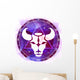 Zodiac Sign Taurus Wall Decal