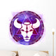 Zodiac Sign Taurus Wall Decal