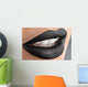 stylish black lips Wall Decal