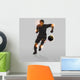 abstract soccer striker Wall Decal