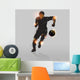 abstract soccer striker Wall Decal