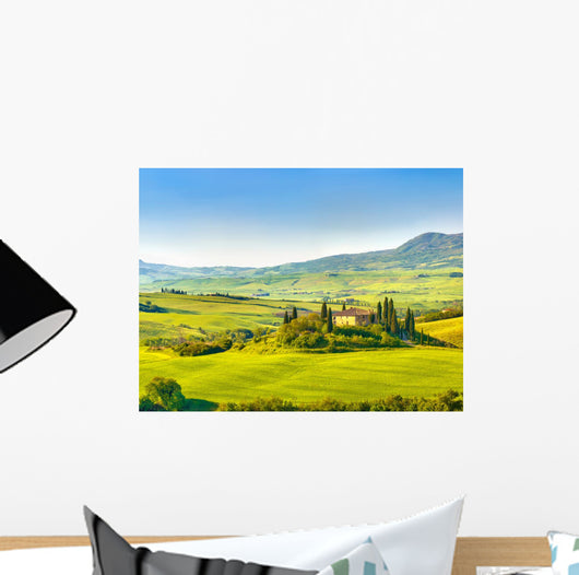 Tuscany at spring Wall Decal
