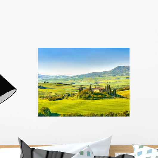 Tuscany at spring Wall Decal