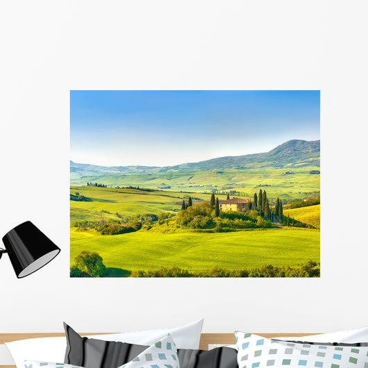 Tuscany at spring Wall Decal
