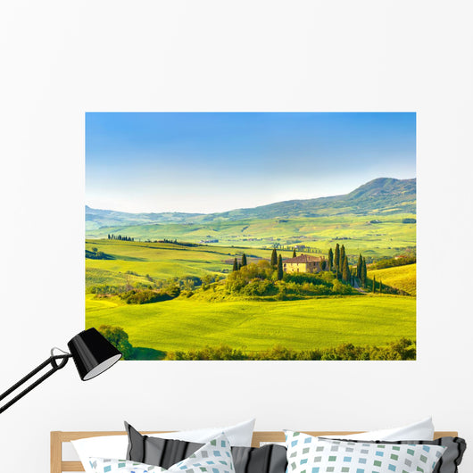 Tuscany at spring Wall Decal