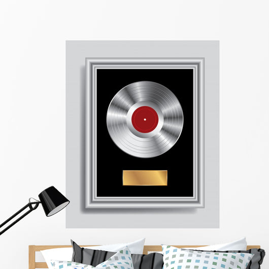 platinum LP frame Wall Decal