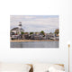 Beachfront houses in Provincetown, Cape Cod Wall Decal