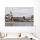 Beachfront houses in Provincetown, Cape Cod Wall Decal