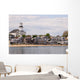 Beachfront houses in Provincetown, Cape Cod Wall Decal