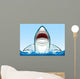 White Shark Wall Decal