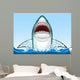 White shark Wall Decal