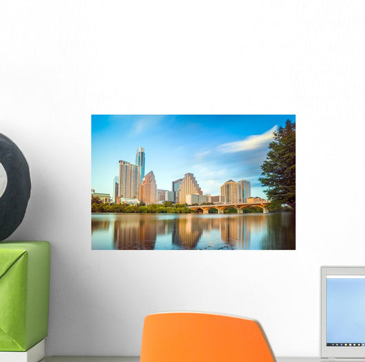 Austin Downtown Skyline Wall Decal