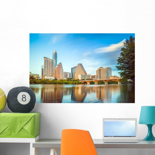 Austin Downtown Skyline Wall Decal