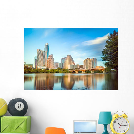 Austin Downtown Skyline Wall Decal