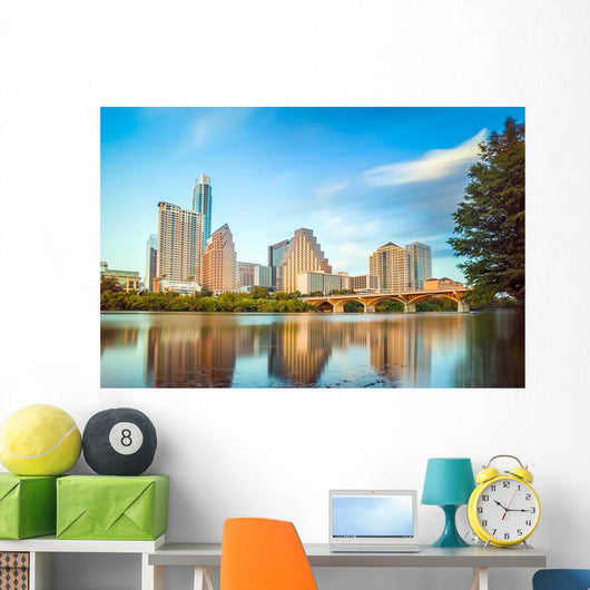 Austin Downtown Skyline Wall Decal